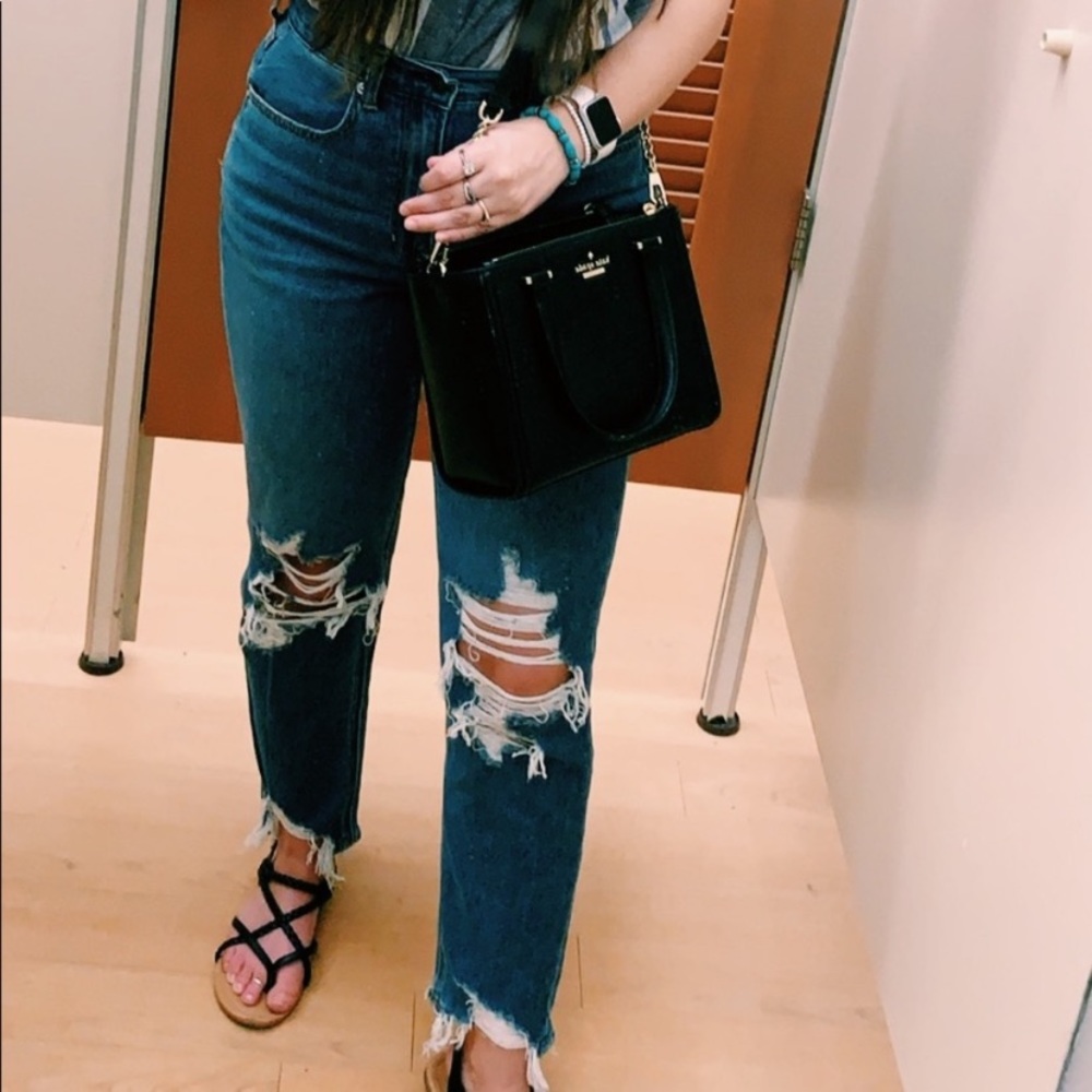 American Eagle mom jeans